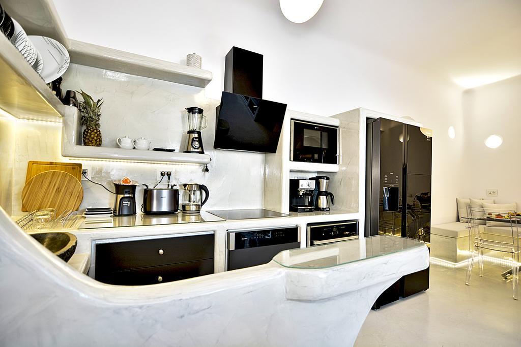 Kamári Santorini Loft 아파트 외부 사진