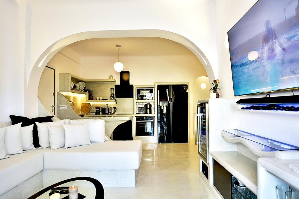 Kamári Santorini Loft 아파트 외부 사진