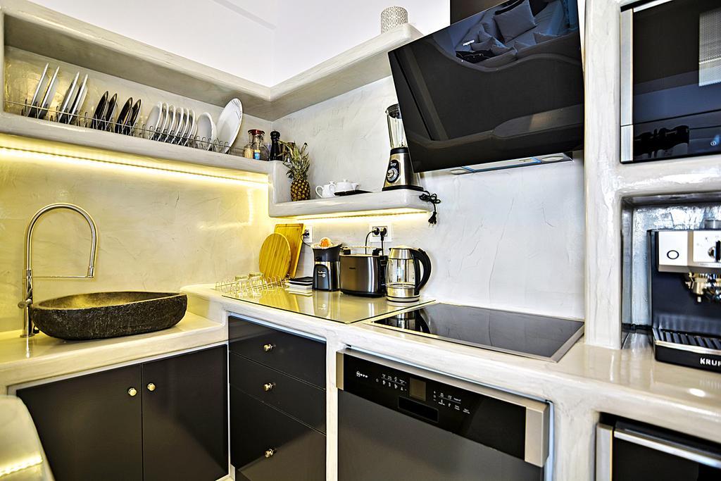 Kamári Santorini Loft 아파트 외부 사진