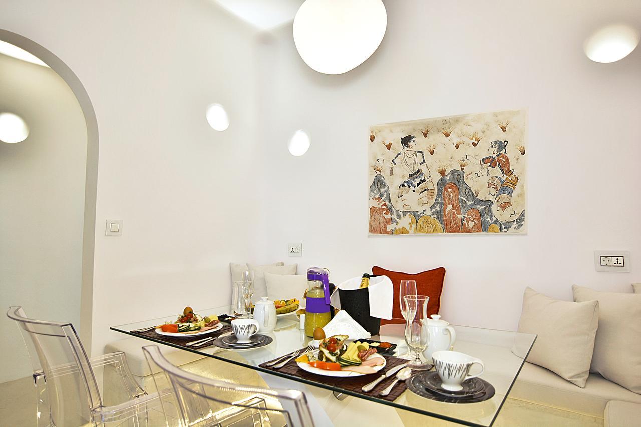 Kamári Santorini Loft 아파트 외부 사진